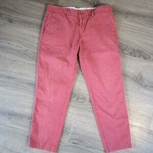Levis Womens Chino Pants Pink Straight Leg Twill Trousers 16354-0016 Size 29